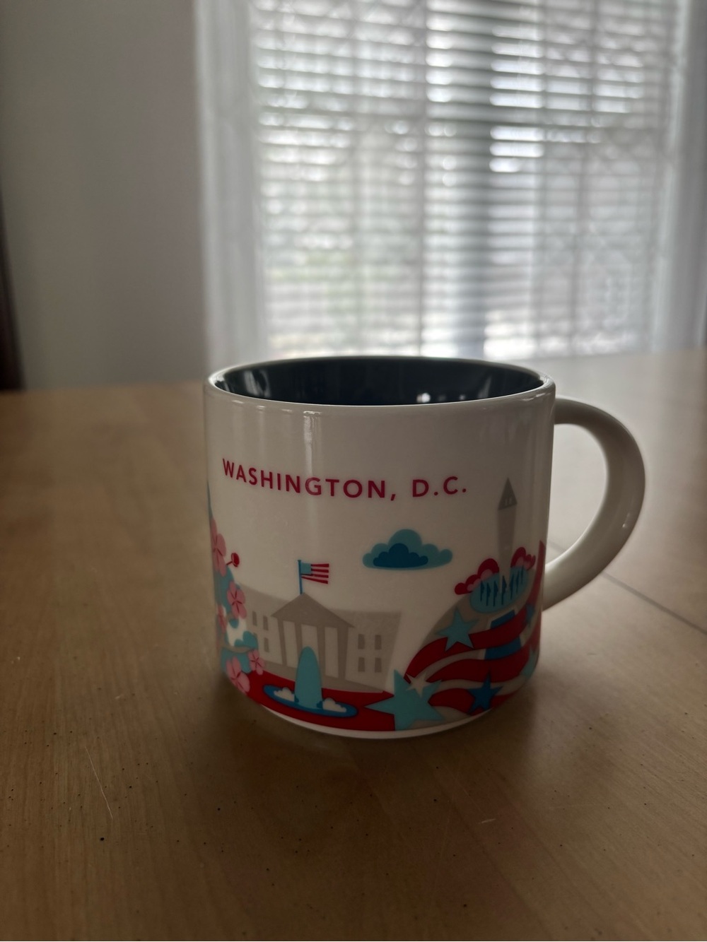 Starbucks 2013 “YOU ARE HERE” Series Mug. WASHINGTON, D.C. Excellent Condition